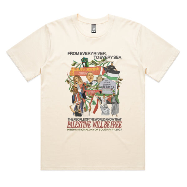 International Day of Solidarity with Palestine 2024 Fundraiser Tee Thumbnail
